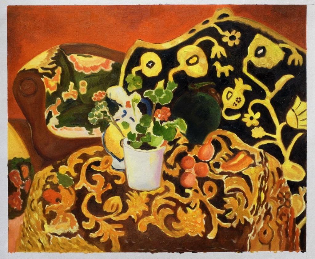 Olieverfreplica Matisse: Spaans stilleven. Handgeschilderd, Envoi