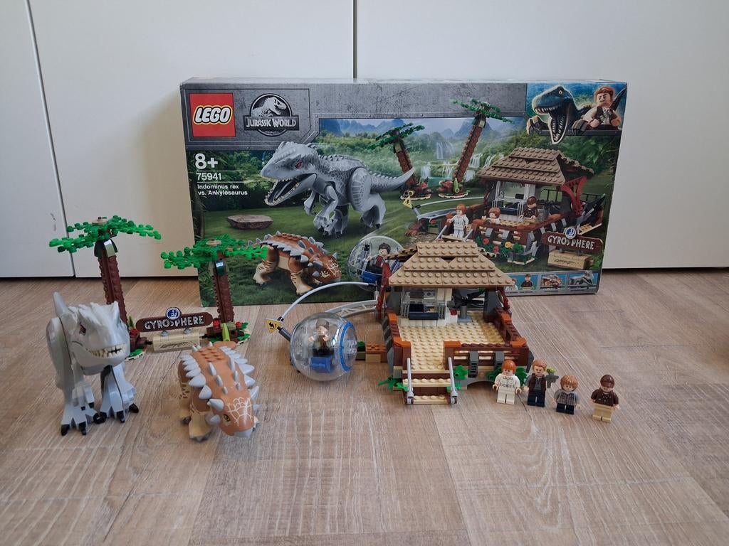 Lego indominus rex vs.ankylosaurus, Ophalen, Lego