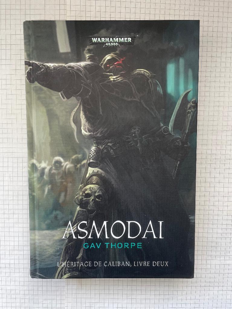 Asmodai - L’héritage de Caliban, livre deux - comme neuf, Ophalen of Verzenden, Zo goed als nieuw, Warhammer 40000, Boek of Catalogus