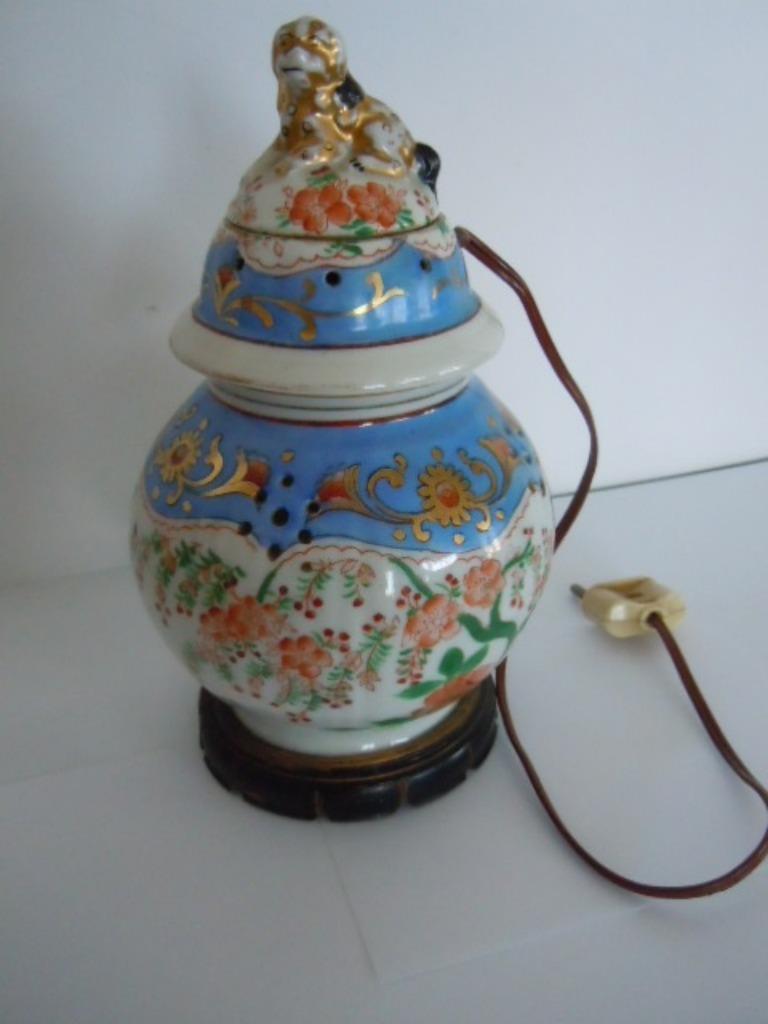 Porceleinen pot Aerozon parfum verspreider, Antiek en Kunst, Ophalen of Verzenden