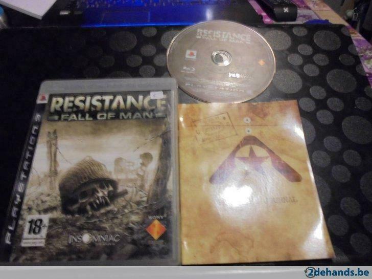 Playstation 3 Resistance Fall of Man (orig-compleet), Ophalen of Verzenden, Gebruikt