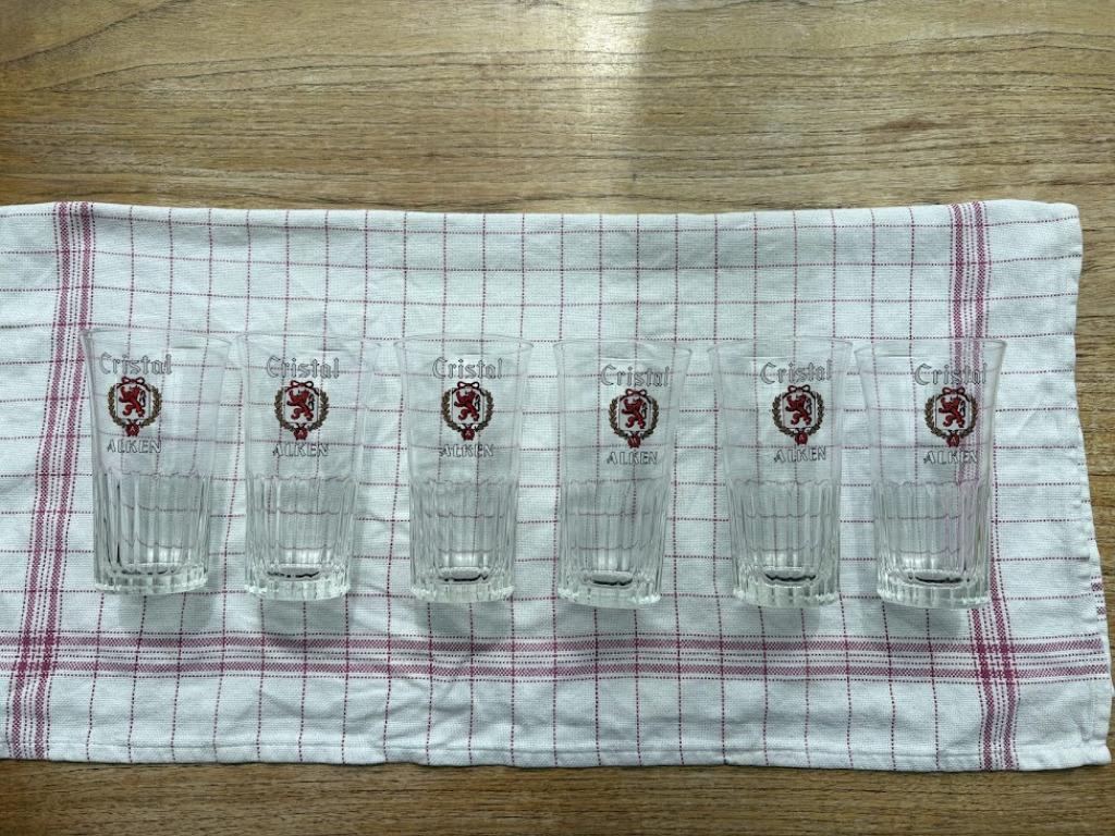 Cristal-Alken Bierglazen, Enlèvement ou Envoi, Neuf, Verre ou Verres, Autres marques