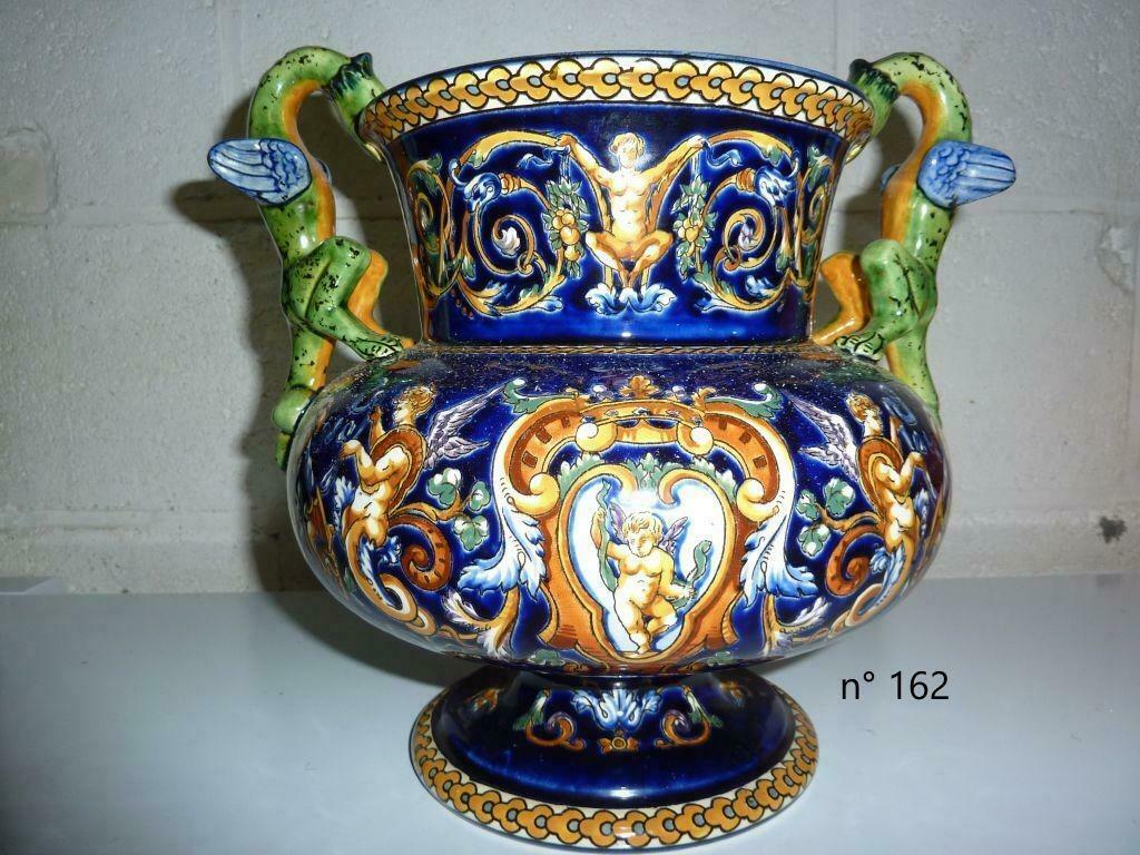 objets en faïence de GIEN, Antiquités & Art, Enlèvement