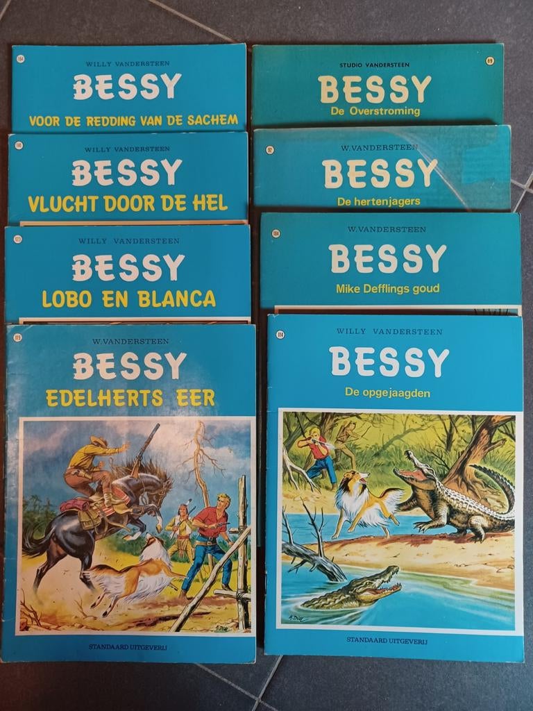 Bessy strips, Ophalen of Verzenden, Zo goed als nieuw