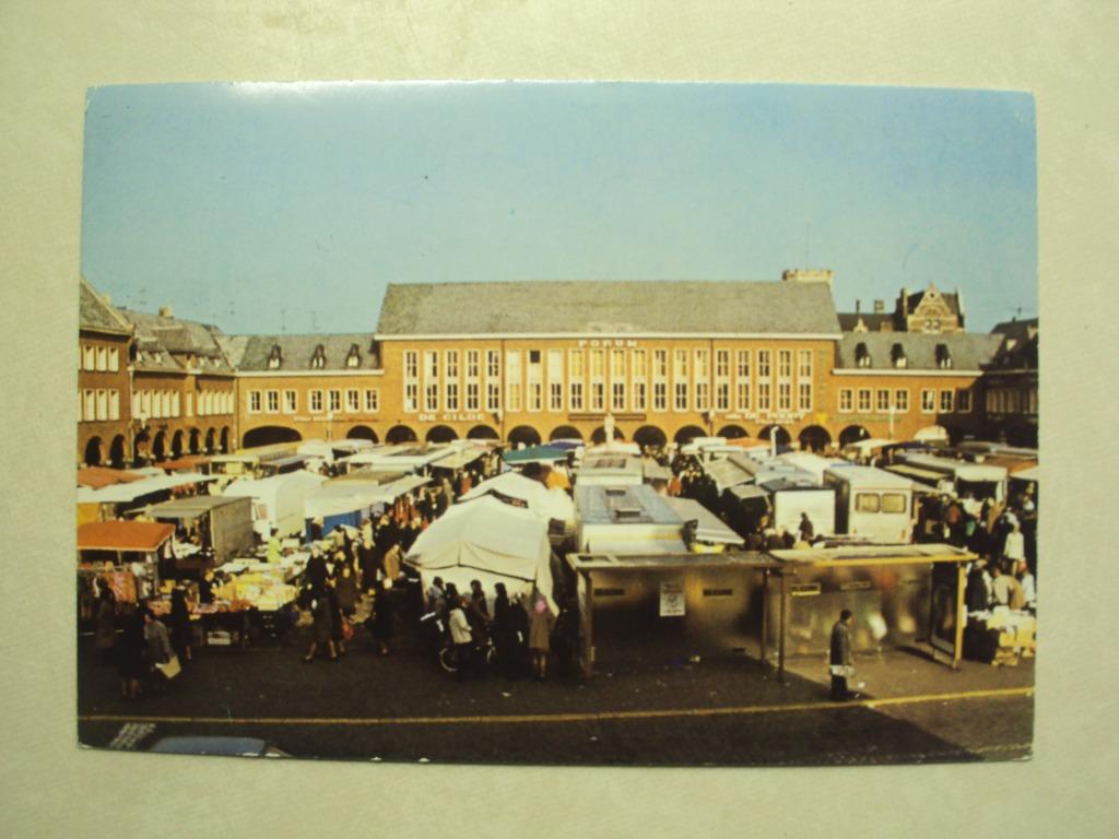 51309 - SCHOTEN - MARKTPLEIN, Verzamelen, Verzenden