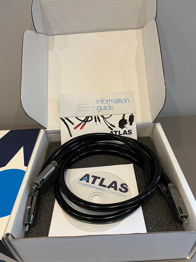 ATLAS Cables Hyper DD, TV, Hi-fi & Vidéo, Câbles audio & Câbles de télévision, Enlèvement ou Envoi, Neuf, Moins de 2 mètres, Câble de haut-parleur