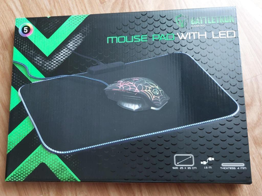 USB Muismat met ledlicht, Enlèvement ou Envoi, Neuf, Battletron