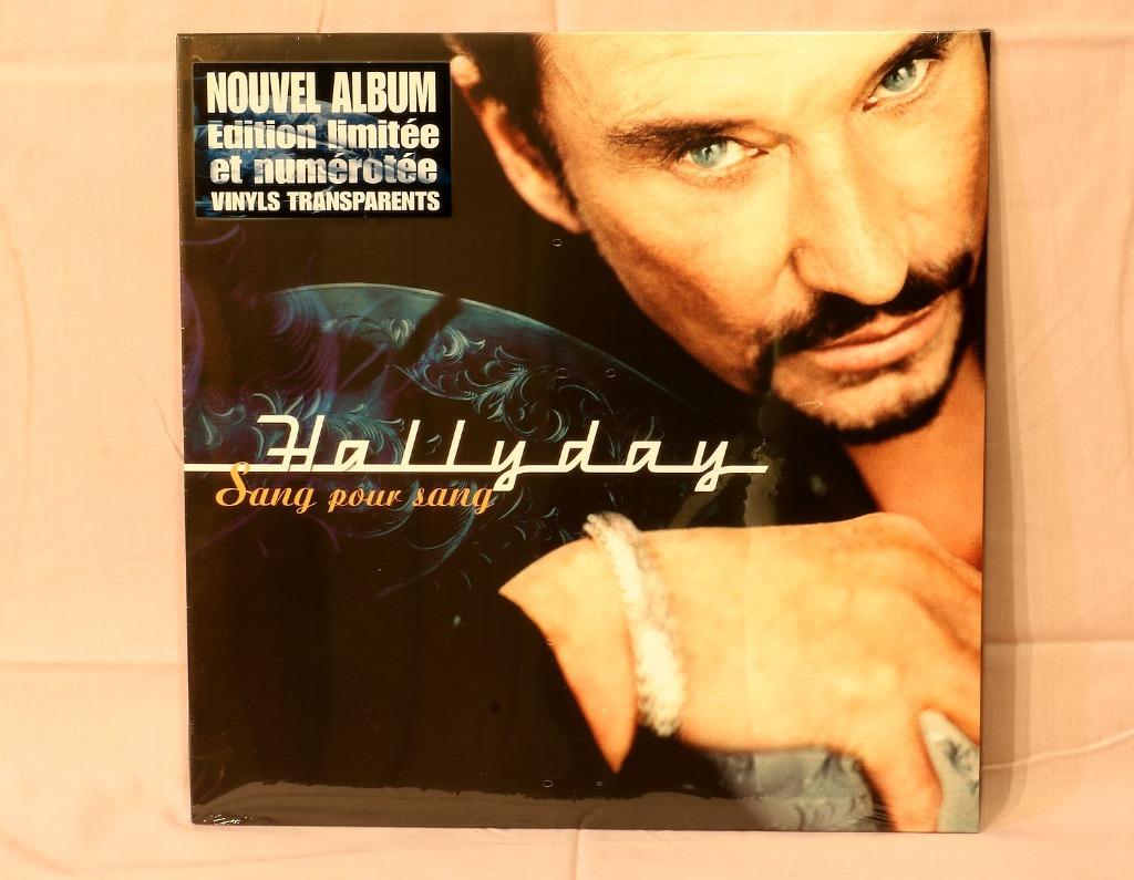 Johnny Hallyday Double 33 tours Sang pour Sang Original Neuf, Ophalen, Nieuw in verpakking, Poprock