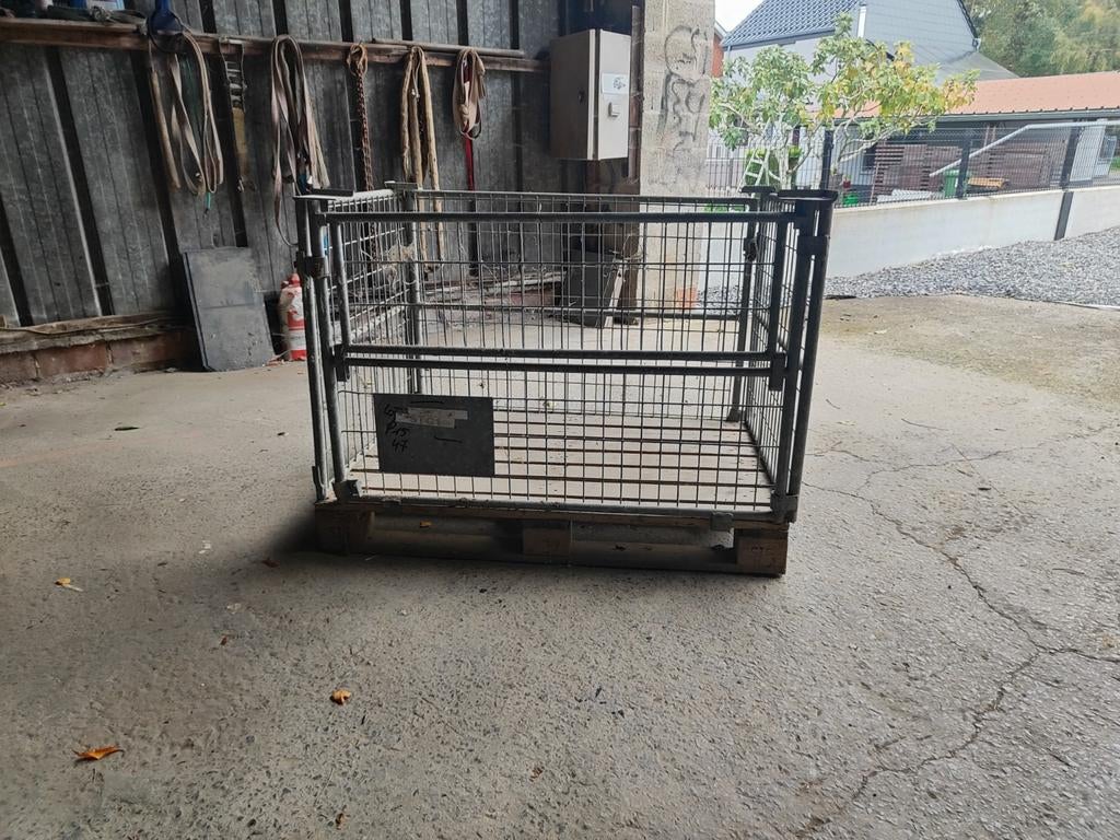 Cageot en fer, Enlèvement, Utilisé