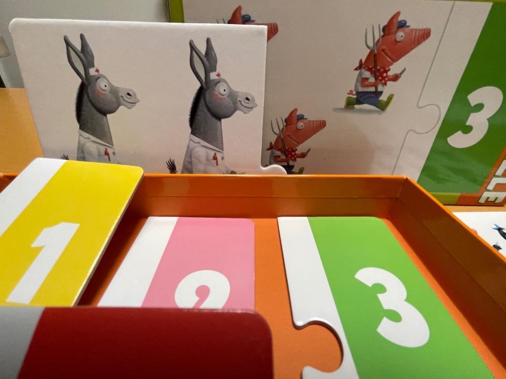 Duo Puzzle - Puzzel Scratch leren tellen, Ophalen, Zo goed als nieuw