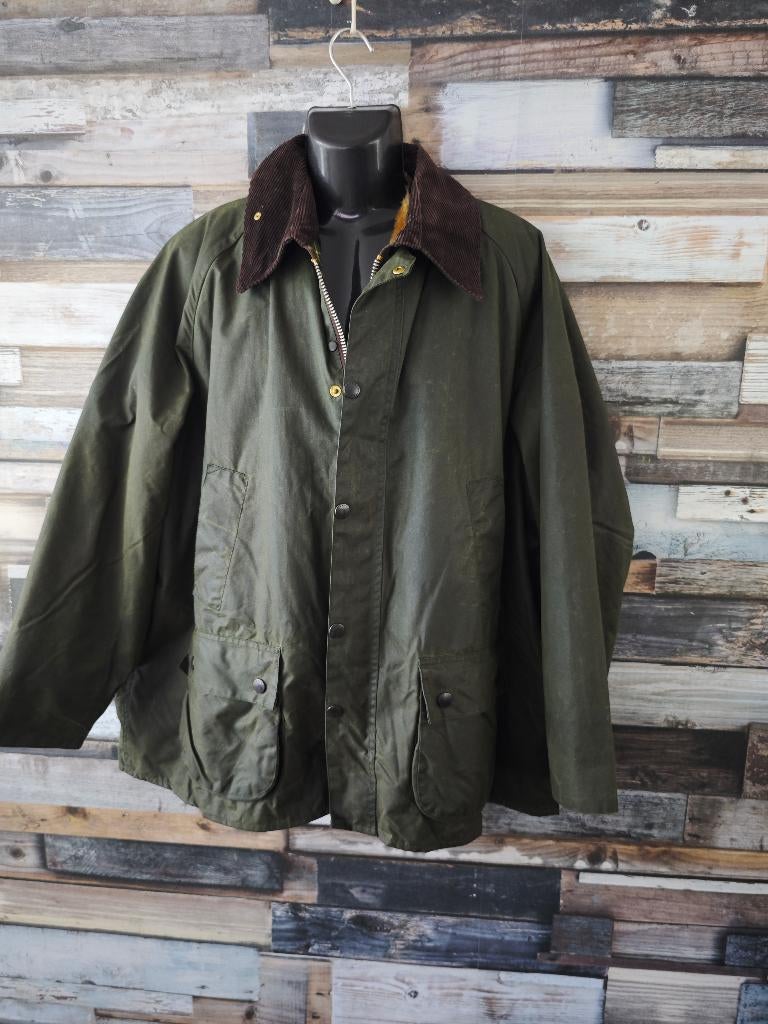Veste en wax Barbour taille XXL, Enlèvement ou Envoi, Comme neuf, Vert, Barbour