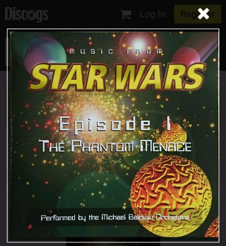 Michael Baldwin Orchestra Music from Star Wars episode 1, Cd's en Dvd's, Ophalen of Verzenden