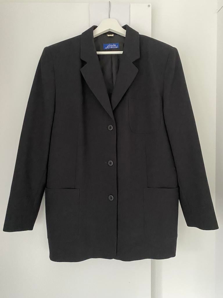 Claude Arielle  zwarte blazer maat XXL, Kleding | Dames, Zwart, Maat 46/48 (XL) of groter, Ophalen of Verzenden, Zo goed als nieuw