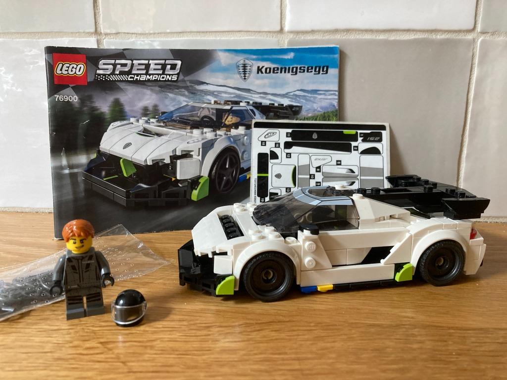 Lego Speed Champions Koenigsegg 76900, Ophalen of Verzenden, Zo goed als nieuw, Complete set, Lego