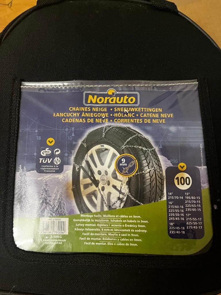 chaînes à neige (différentes tailles de pneus), Autos : Pièces & Accessoires, Enlèvement, Pneus hiver, Pneus et Jantes