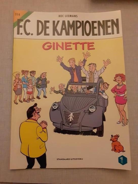 F.C. De Kampioenen 114 eerste druk., Boeken, Eén stripboek, Hec Leemans, Ophalen of Verzenden, Zo goed als nieuw