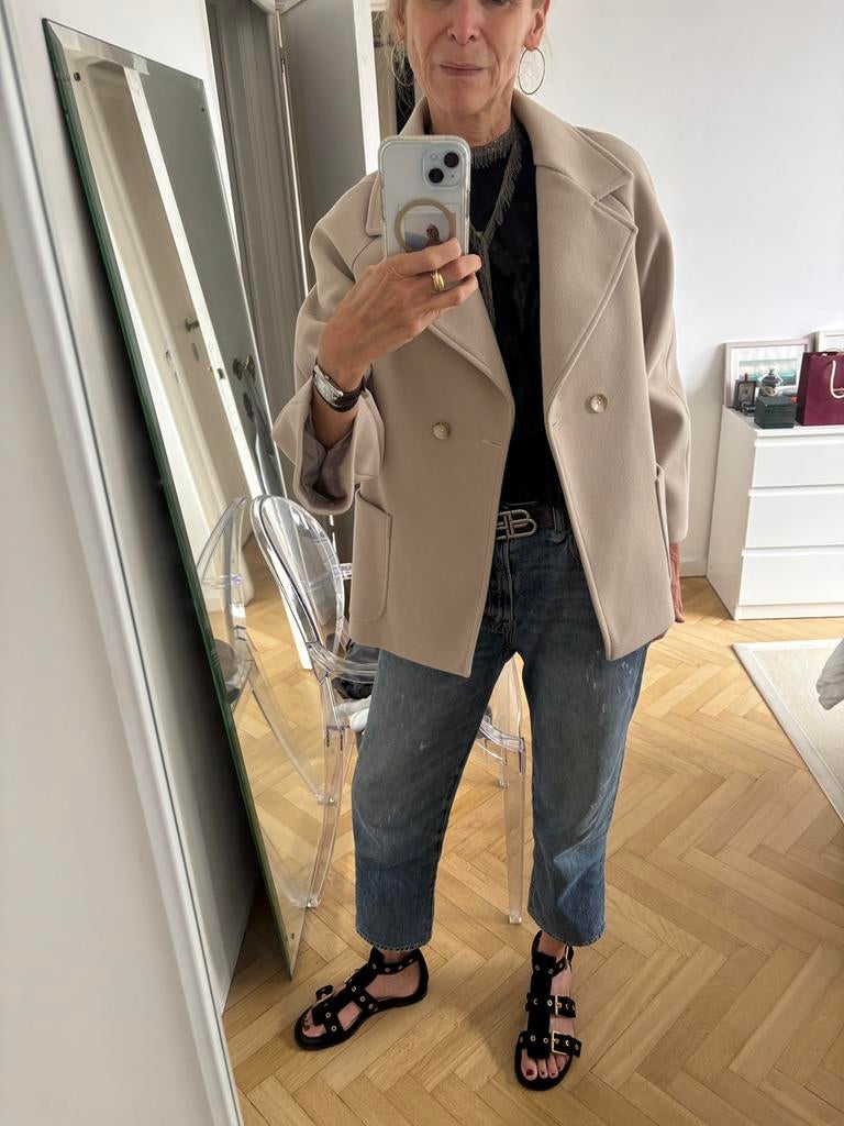 Manteau beige Amélie Amélie taille S neuf !!, Vêtements | Femmes, Vestes | Hiver, Amélie Amélie, Neuf, Taille 36 (S), Beige