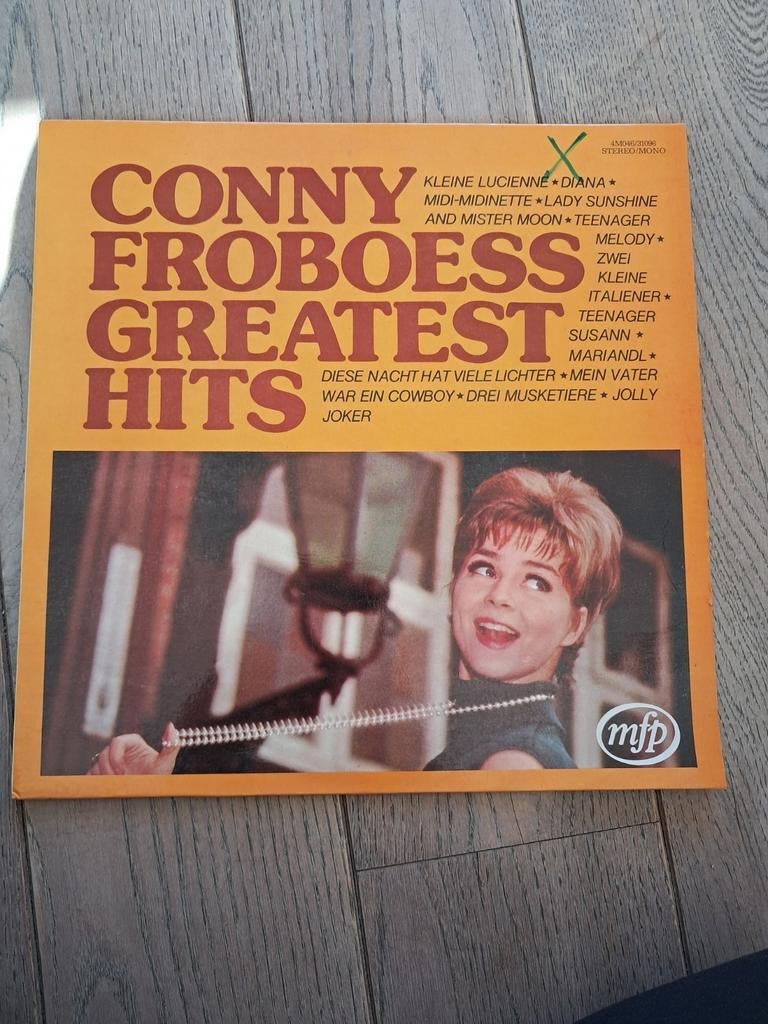 Lp : Conny Froboess greatest hits, Ophalen of Verzenden, Zo goed als nieuw