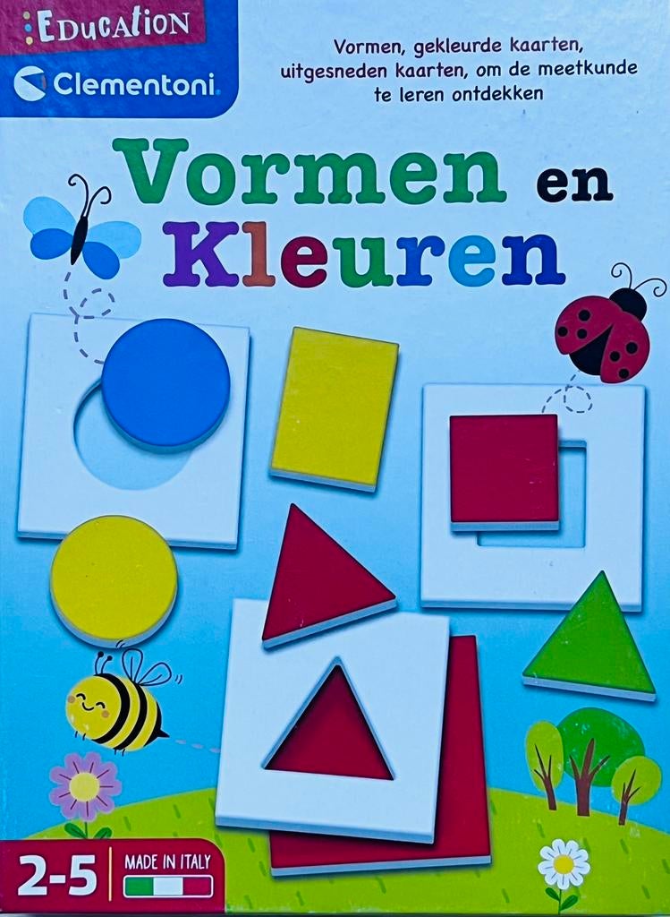 Clementoni Vormen en Kleuren – Educatief Spel, Kinderen en Baby's, Ophalen of Verzenden, Zo goed als nieuw