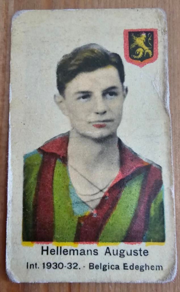 1930s (pre panini) Augustinus Hellemans Belgica Edegem!, Ophalen of Verzenden, Zo goed als nieuw, Plaatje