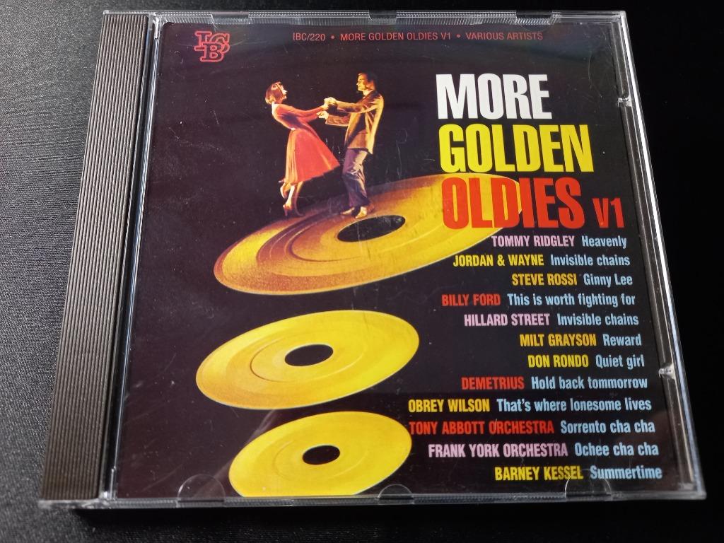 More Golden Oldies V1 - Popcorn Oldies Cd = Mint, Cd's en Dvd's, Cd's | R&B en Soul, Zo goed als nieuw, Verzenden