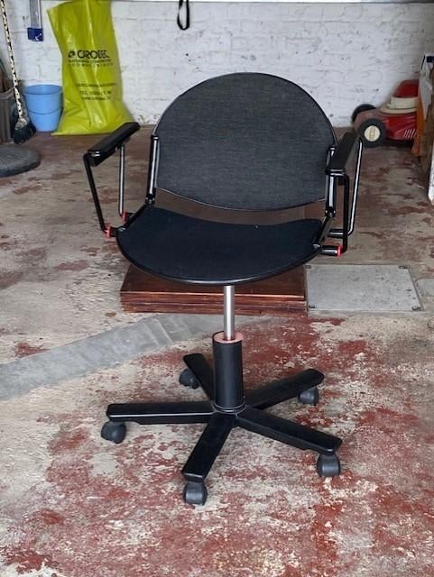 chaise de bureau, Enlèvement, Comme neuf, Noir, Chaise de bureau