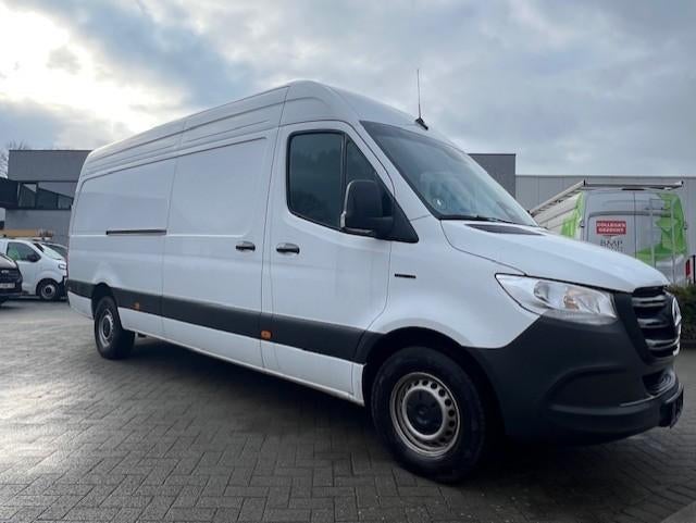 Mercedes E-Sprinter L4H3 Camera/Standverw 110kw battery !, Auto's, Automaat, 4 deurs, Stof, Wit