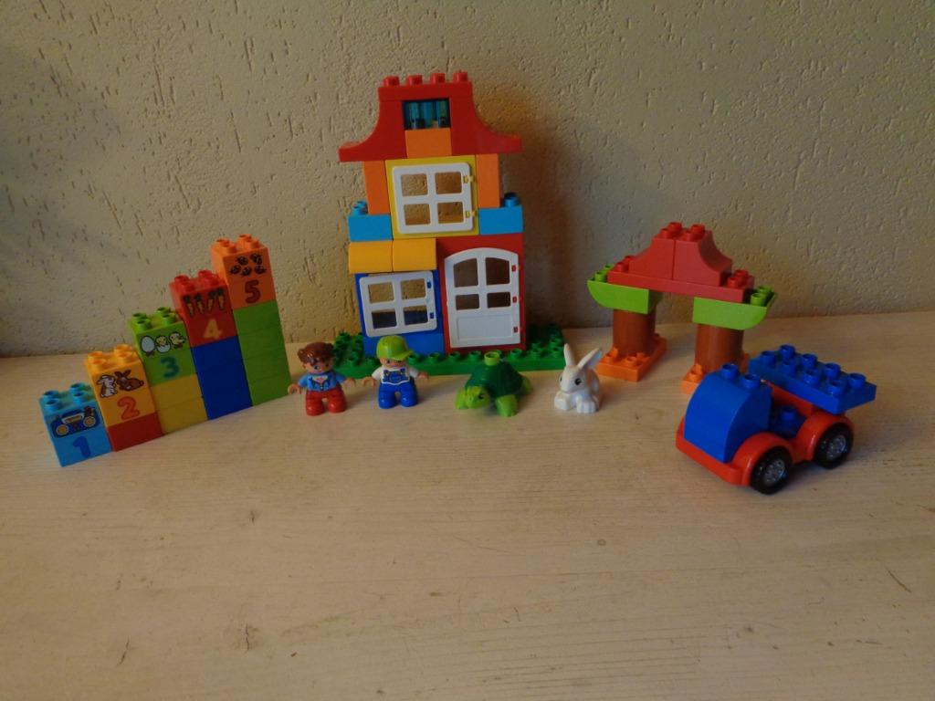 LEGO DUPLO Deluxe Bouwstenen Box - 10580, Ophalen of Verzenden, Gebruikt, Complete set, Duplo