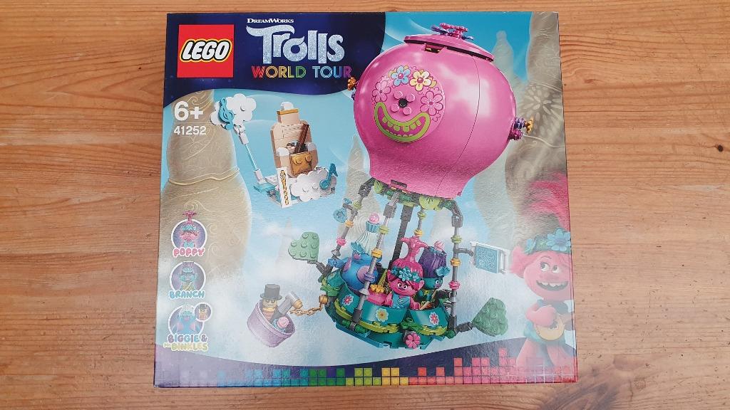 Lego trolls luchtballon 41252, Ophalen of Verzenden, Nieuw, Complete set, Lego