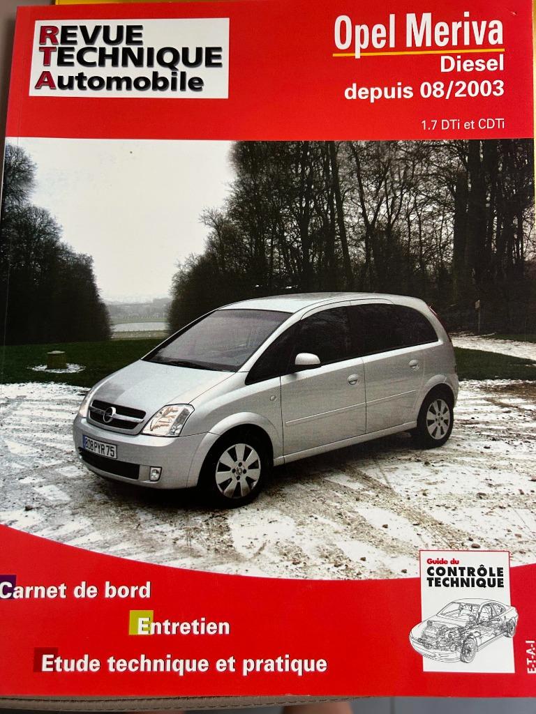 revue technique automobile Opel Meriva depuis 08/2003, Enlèvement