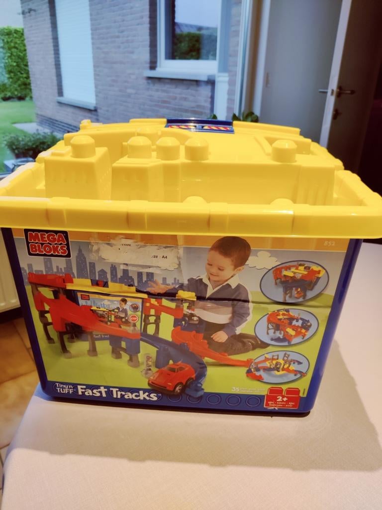 Mega Bloks garage, Ophalen of Verzenden, Zo goed als nieuw