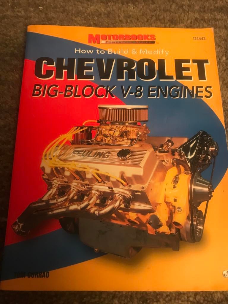 CHEVROLET BIG-BLOCK V-8 ENGINES BOOK, Enlèvement, Chevrolet