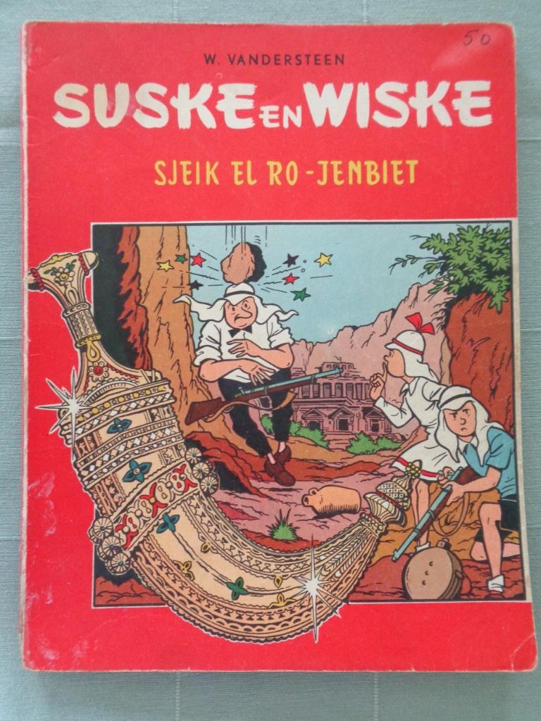 Suske en Wiske - Sjeik El Ro -Jenbiet (1e druk 1964), Ophalen of Verzenden