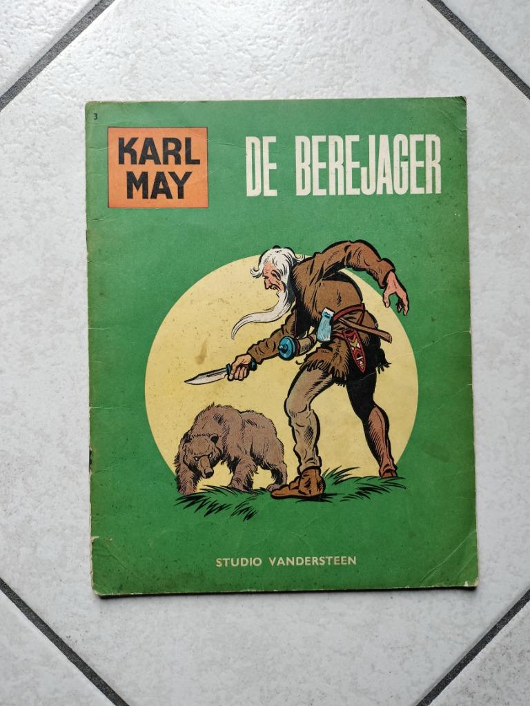 Strip Karl May 3 - De Berejager, Enlèvement ou Envoi, Une BD, Studio  Vandersteen, Utilisé