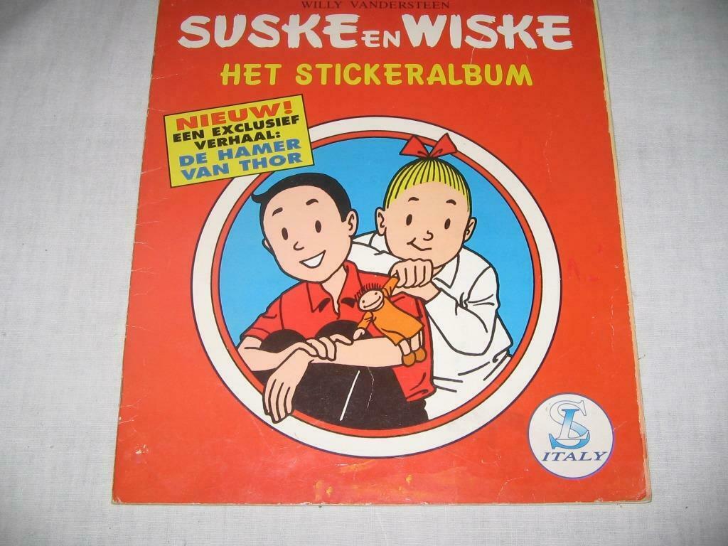 Suske en Wiske : De hamer van Thor - Stickeralbum, Envoi, Utilisé