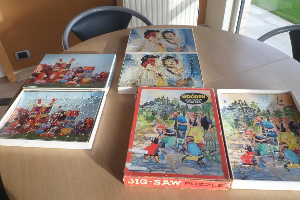 3 puzzels uit de oude doos, Ophalen, Meer dan 50 stukjes, Gebruikt
