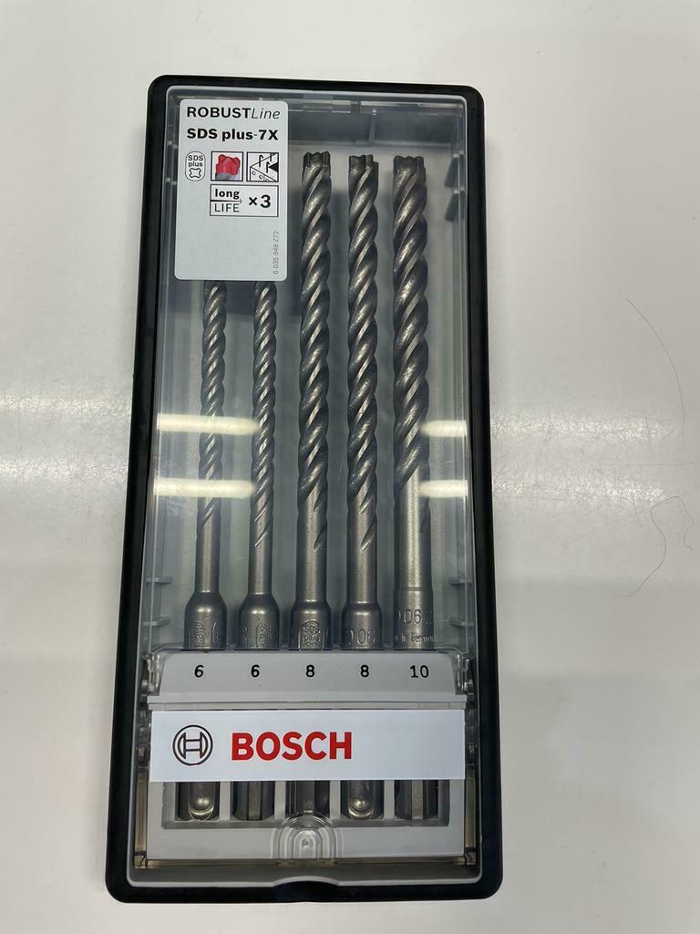 Bosch sds plus 7X 5 delige borenset nieuw!!!, Ophalen of Verzenden, Nieuw