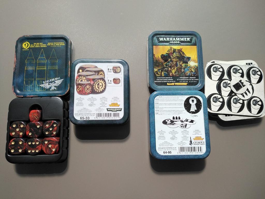 Warhammer dice and counterset, Hobby en Vrije tijd, Ophalen of Verzenden, Warhammer