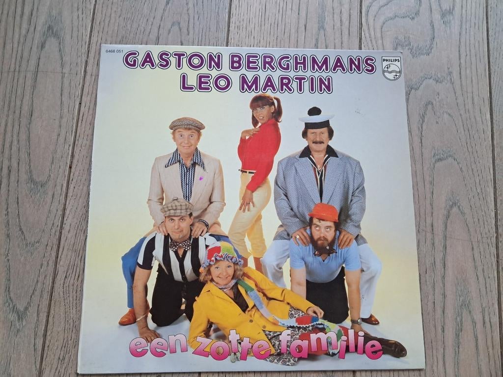 Lp : Gaston en Leo : een zotte familie, Ophalen of Verzenden, Zo goed als nieuw