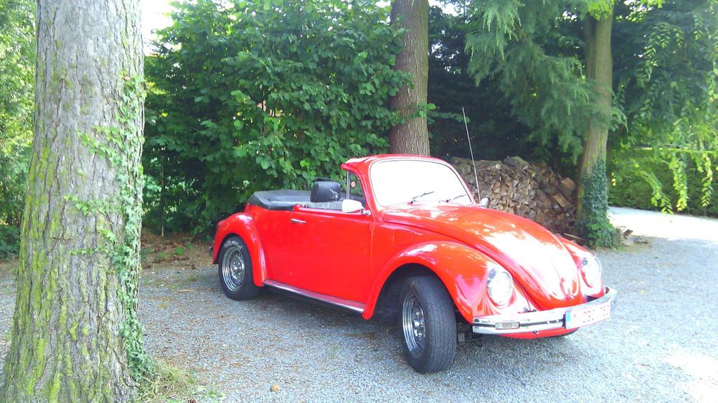 Vw Cox Hoffman Speedster Kit Car, Autos, Volkswagen, Rouge, Achat, Cabriolet, Boîte manuelle