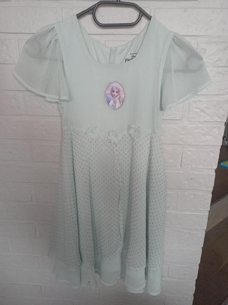 Kleedje Frozen Elza maat 128, Kinderen en Baby's, Kinderkleding | Maat 128, Ophalen, C&A, Meisje, Zo goed als nieuw