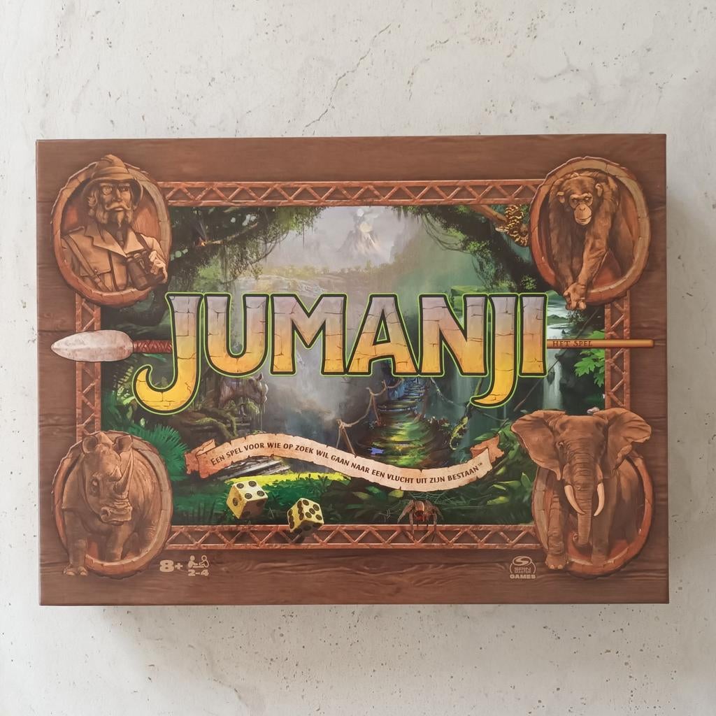 Jumanji bordspel nieuwstaat, Hobby en Vrije tijd, Ophalen, Zo goed als nieuw