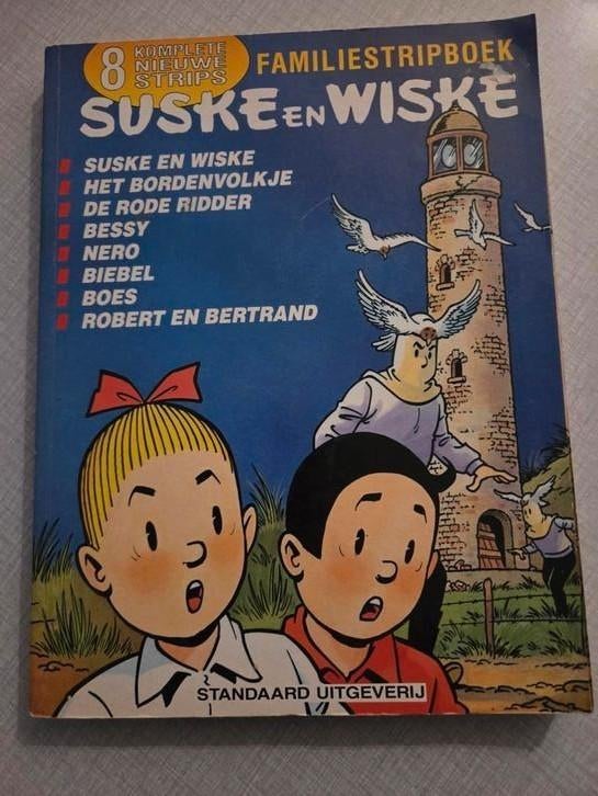 Familiestripboek Suske en Wiske 1ste druk., Boeken, Strips | Comics, Eén comic, Willy Vandersteen, Europa, Ophalen of Verzenden