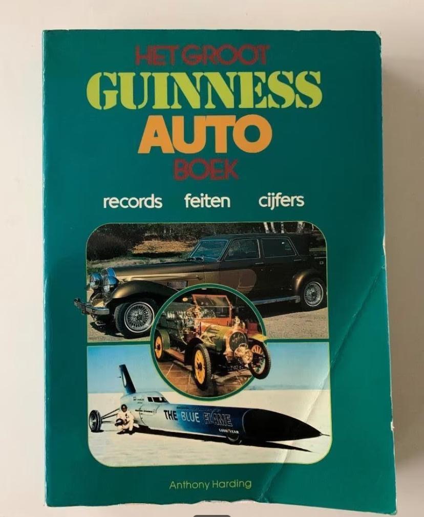 Het groot Guinness autoboek Anthony Harding, Boeken, Ophalen of Verzenden, Gelezen