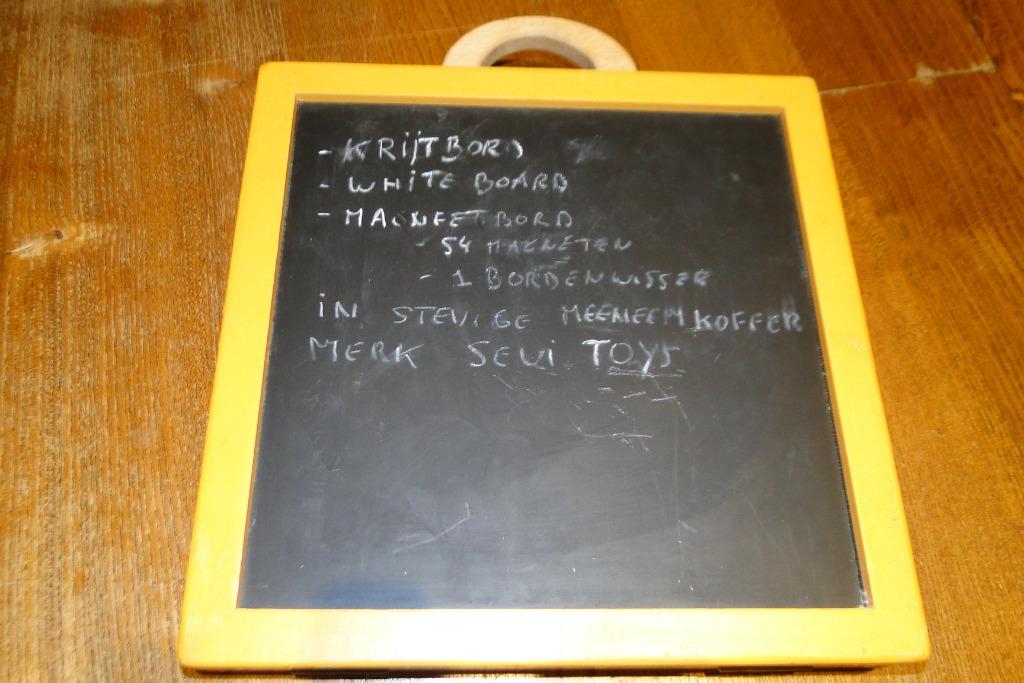 krijtbord white board magneetbord als koffertje, Ophalen of Verzenden, Nieuw, Overige typen