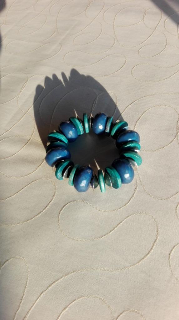 armband, Handtassen en Accessoires, Armbanden, Ophalen, Nieuw, Hout