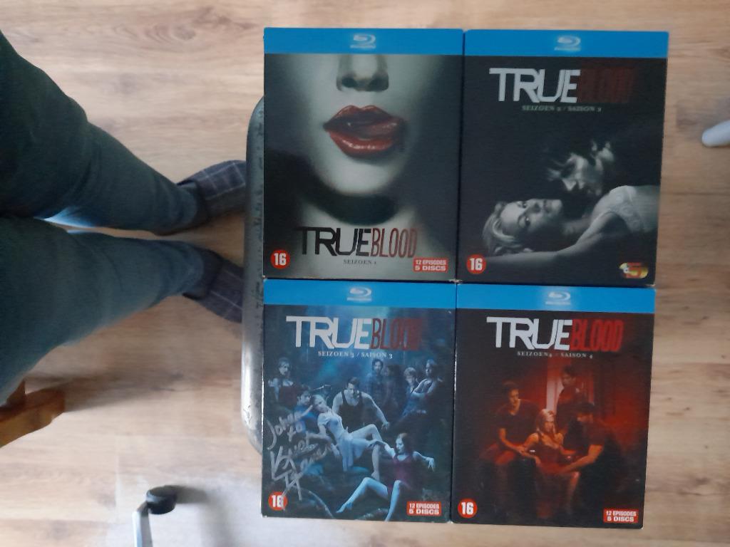 True blood blu ray compleet, Envoi, Comme neuf, Horreur, Coffret