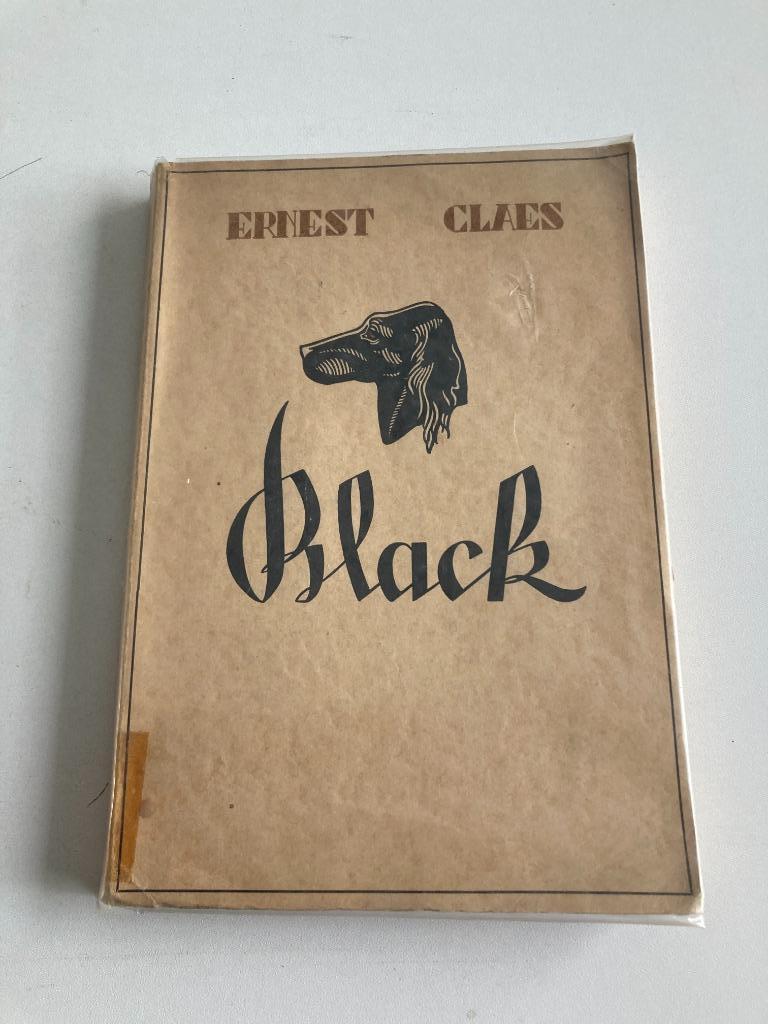 Ernest Claes : " De geschiedenis van Black " 2e druk 1942, Enlèvement ou Envoi, Belgique, Utilisé, Ernest Claes