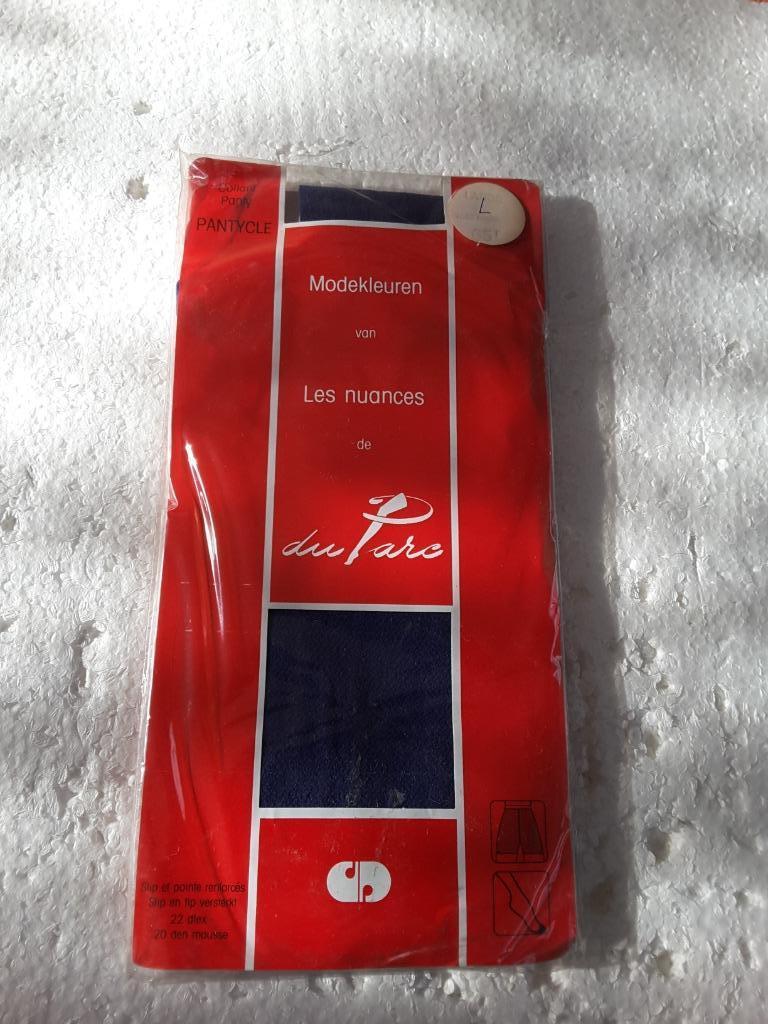 panty - panty maat L donkerblauw duParc Pantyclé, Kleding | Dames, Ophalen of Verzenden, Nieuw, Blauw, Panty