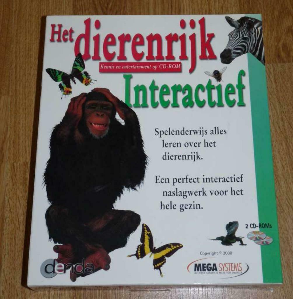 Het dierenrijk interactief, Ophalen of Verzenden, Puzzel en Educatief